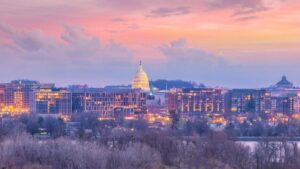 Washington D. C. skyline